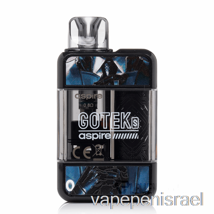 חד פעמי Vape Israel Aspire Gotek S Pod System שחור